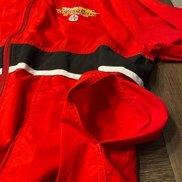 Finish line Texaco Havoline Grand Prix Of Houston Wind breaker Zip up Ja… - Picture 9 of 9